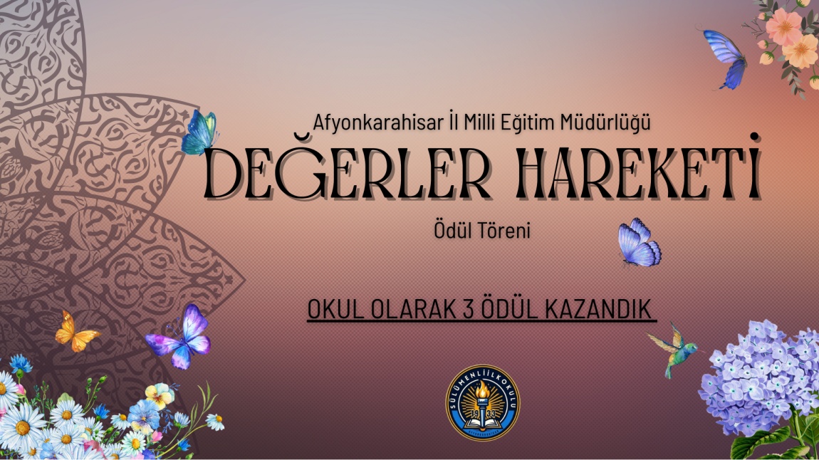 DEĞERLER HAREKETİ ÖDÜL TÖRENİ
